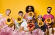 Promotional image for Joe Hertler & The Rainbow Seekers