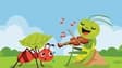 Promotional image for The Ant and the Grasshopper