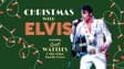 Promotional image for Christmas with Elvis featuring Scott Wattles & The Blue Suede Crew