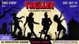 Promotional image for Thriller Night with DJ Rockstar Aaron *RSVP FOR FREE ENTRY!*
