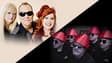 Promotional image for THE B-52s * DEVO:  COSMIC DE-EVOLUTION TOUR