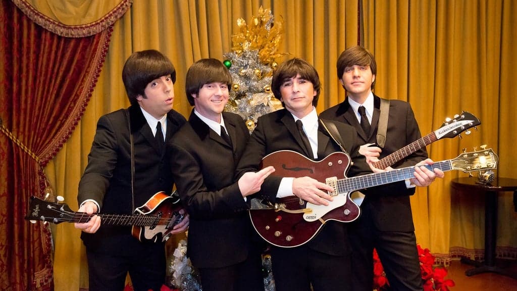 Promotional image for Christmas with the Beatles