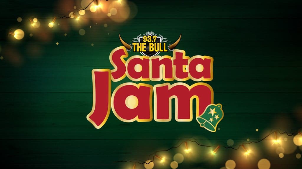 Promotional image for 93.7 The Bull's Santa Jam