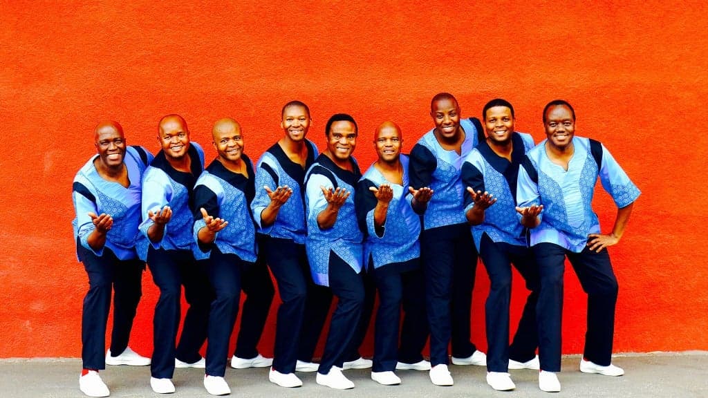 Promotional image for Ladysmith Black Mambazo