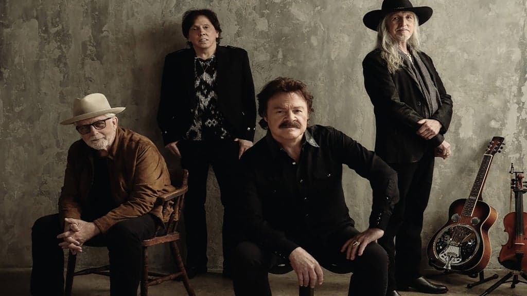 Promotional image for The Doobie Brothers: Walk This Road Tour