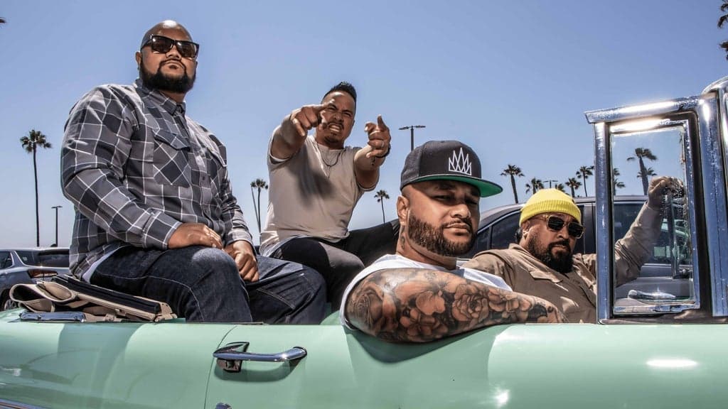 Promotional image for Common Kings & The Green with Fortunate Youth and Through The Roots