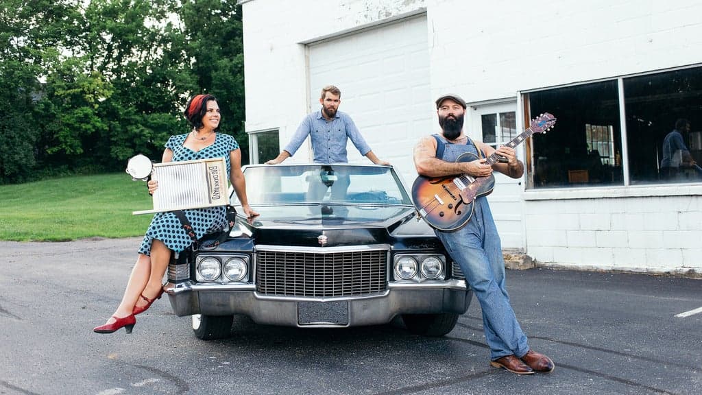 Promotional image for The Reverend Peyton's Big Damn Band