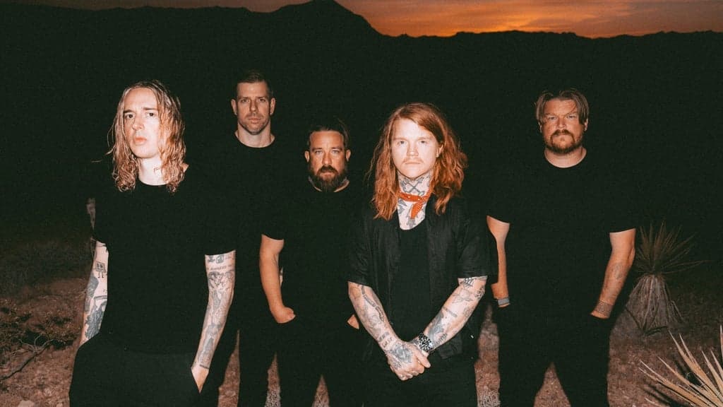 Promotional image for Underoath - Define the Great Line 20th Anniversary Tour