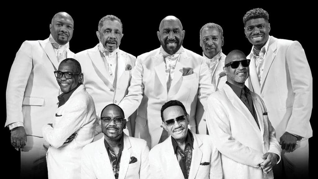 Promotional image for The Temptations & The Four Tops