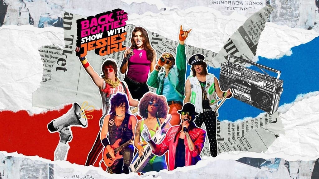 Promotional image for Back To The Eighties with Jessie's Girl