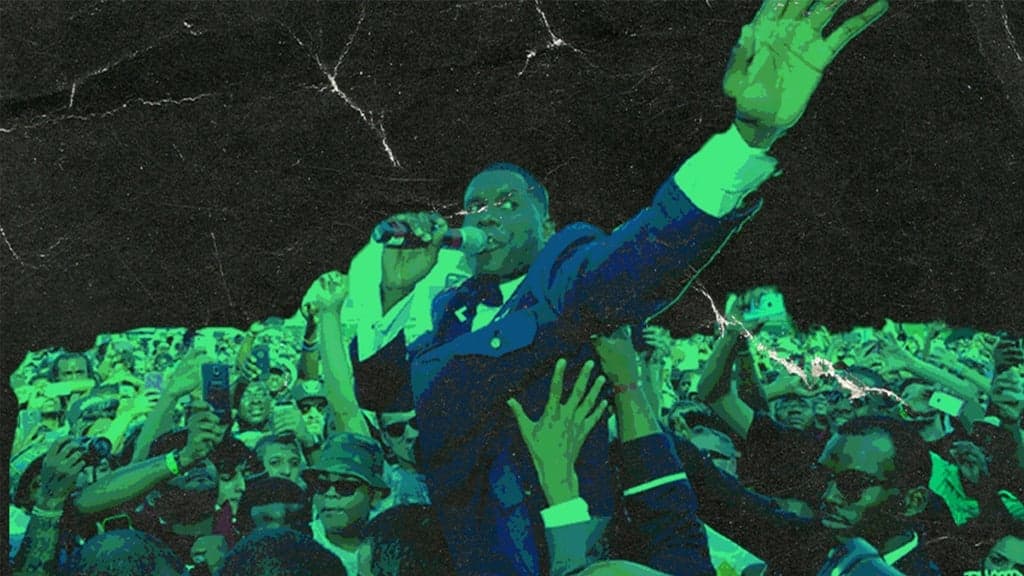 Promotional image for Jay Electronica And Friends Benefit Concert