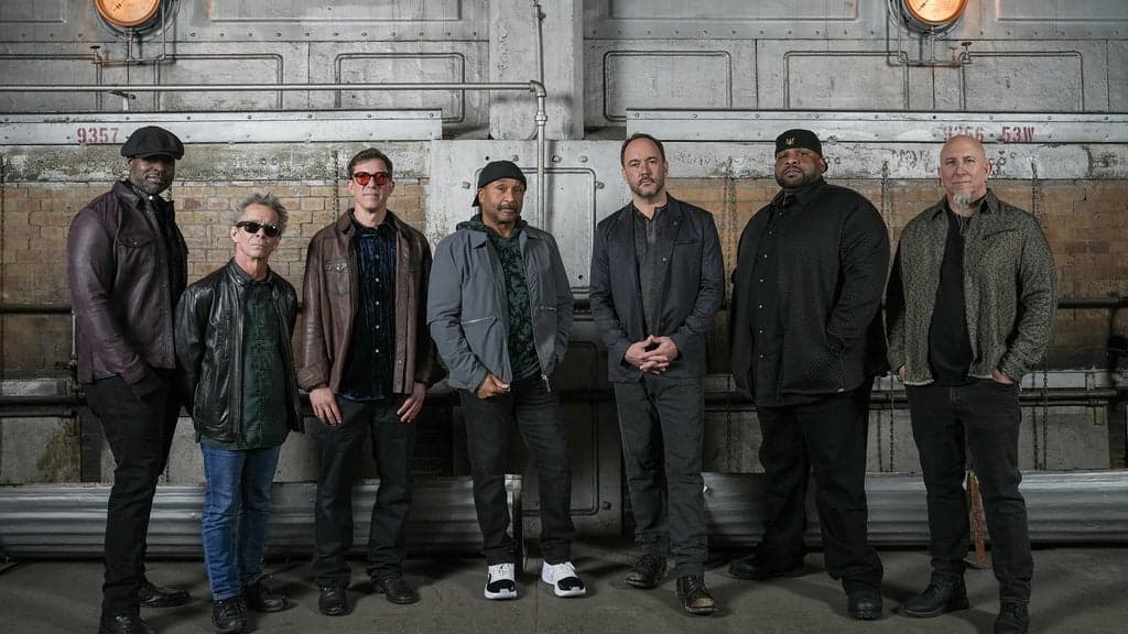 Promotional image for Dave Matthews Band