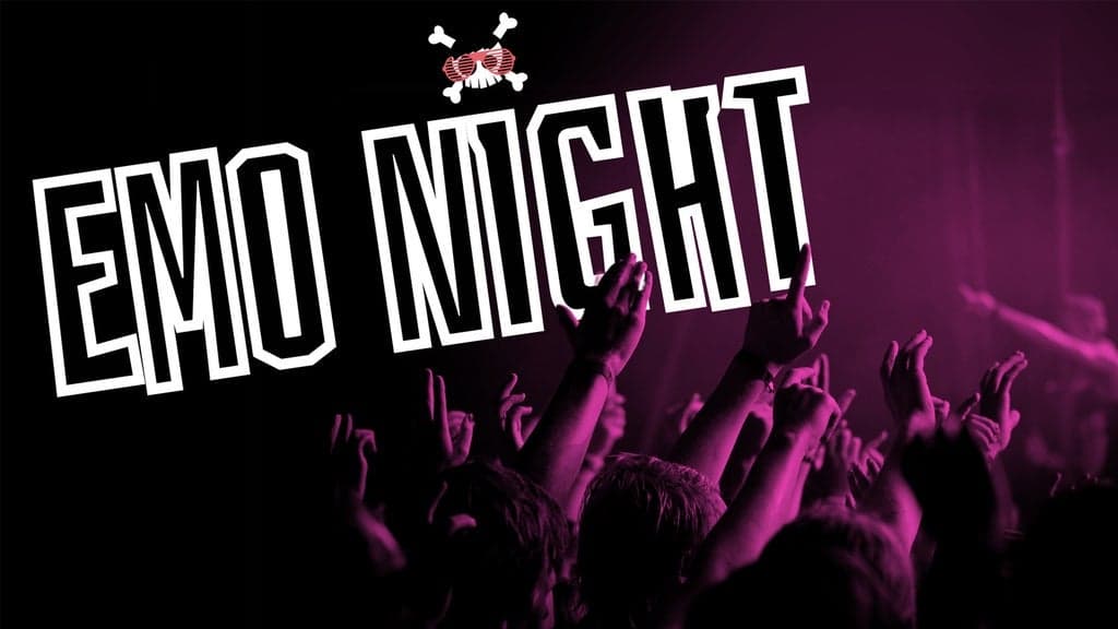 Promotional image for Emo Night Portland