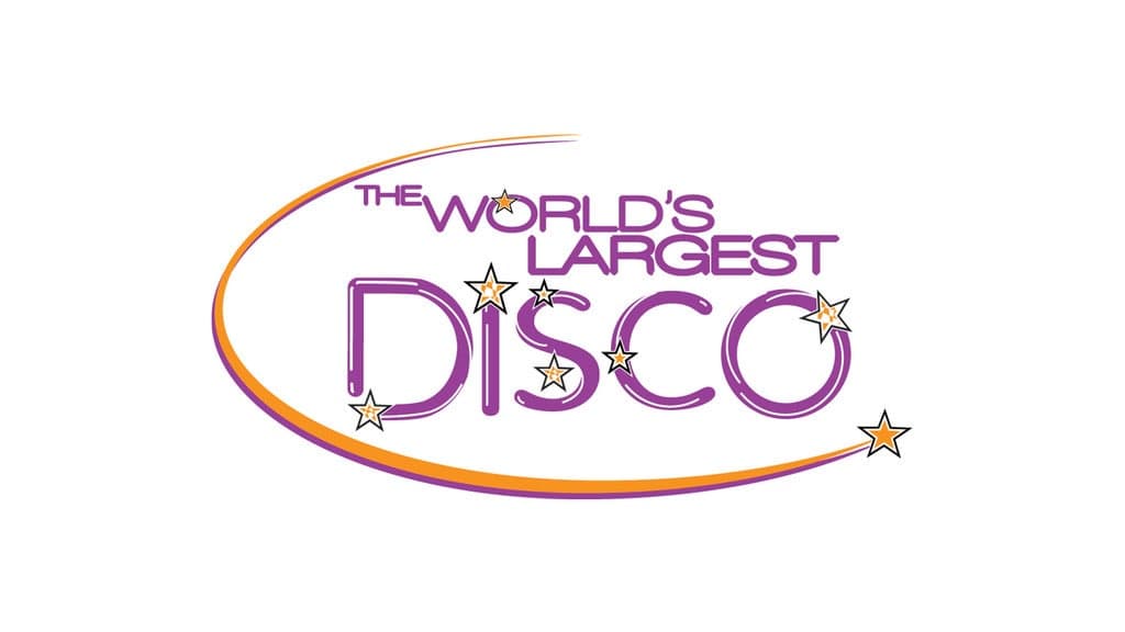 Promotional image for The World's Largest Disco-General Admission Presented by Dave & Adam's