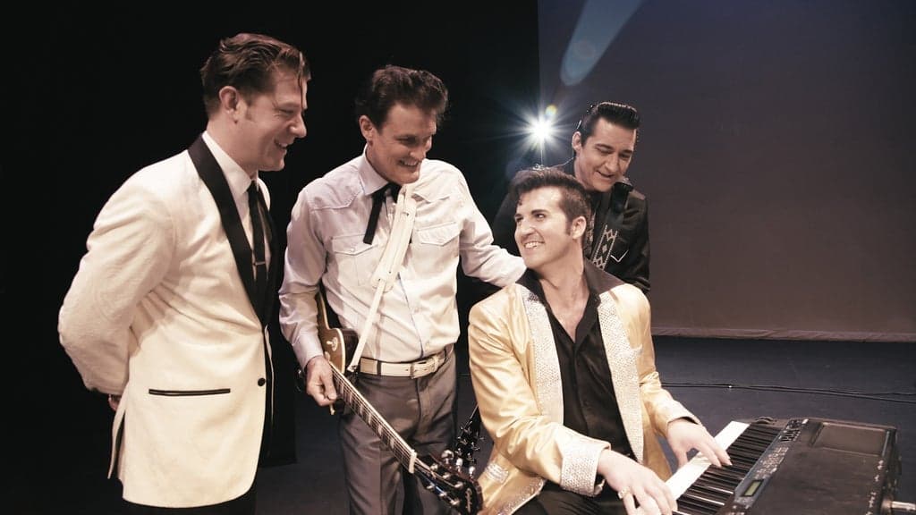 Promotional image for One Night in Memphis: #1 Tribute to Presley, Perkins, Lewis & Cash