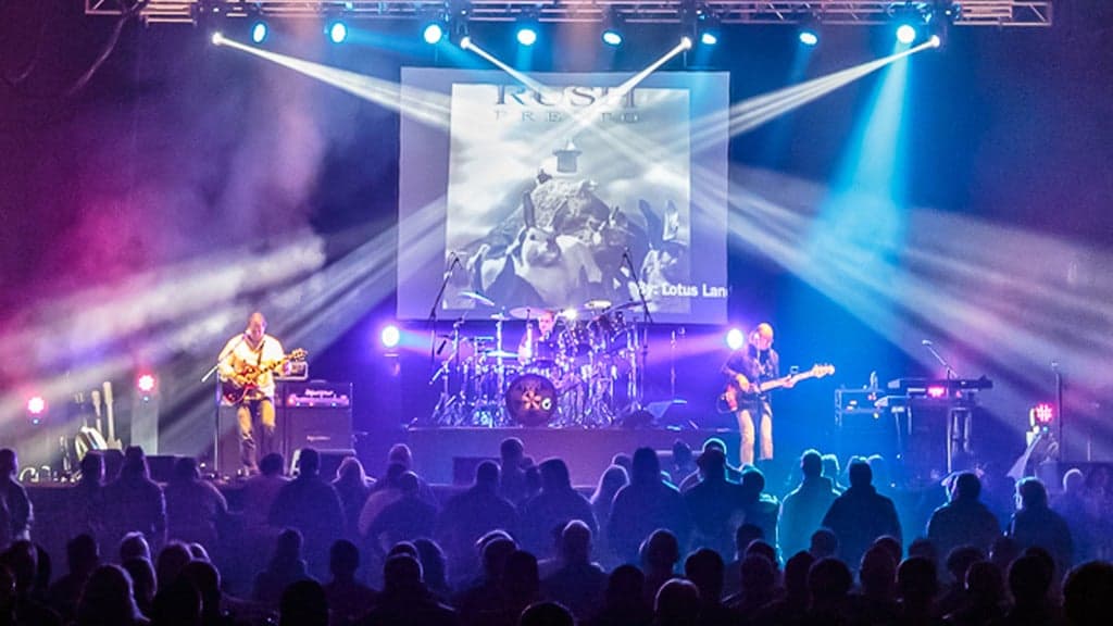 Promotional image for Lotus Land - The American RUSH Tribute