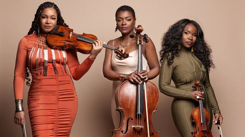 Promotional image for The String Queens