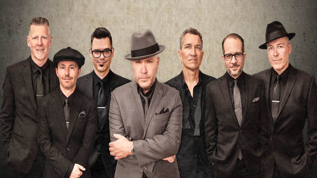 Promotional image for Big Bad Voodoo Daddy's Wild & Swingin' Holiday Party