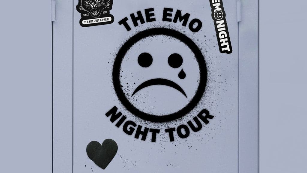 Promotional image for Emo Night Tour