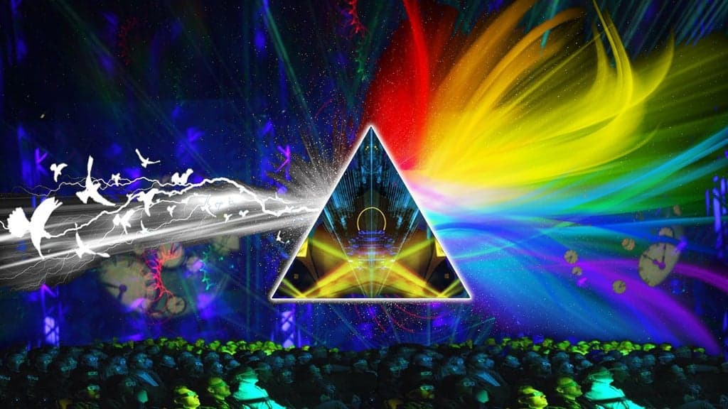 Promotional image for The Pink Floyd Laser Spectacular