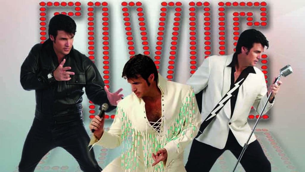 Promotional image for Chris MacDonald's Memories of Elvis
