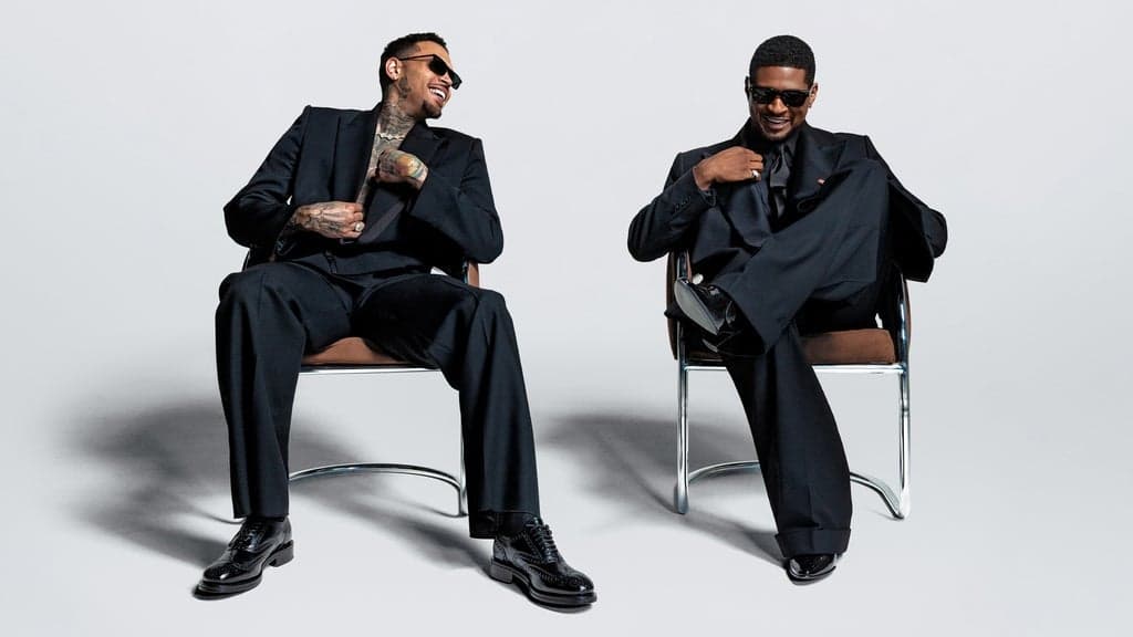 Promotional image for The R&B Tour - Starring Usher Raymond & Chris Brown