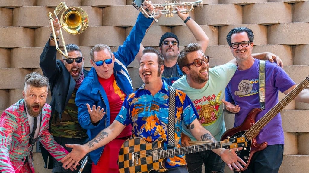 Promotional image for KROQ Presents Reel Big Fish - Turn The Radio Off 30th Anniversary