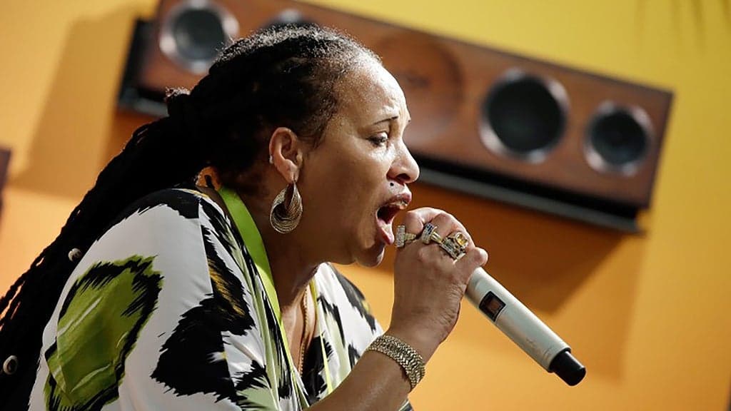 Promotional image for Sister Nancy & The Fully Fullwood Band