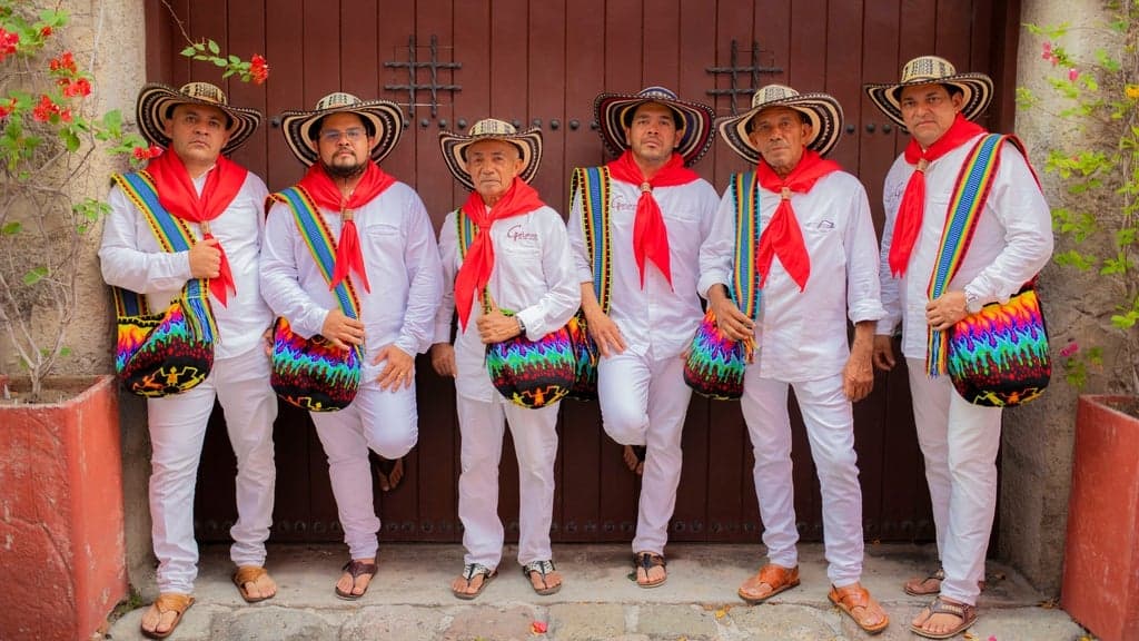 Promotional image for Los Gaiteros de San Jacinto, Fruko, and Carmelo Torres: Madre Cumbia
