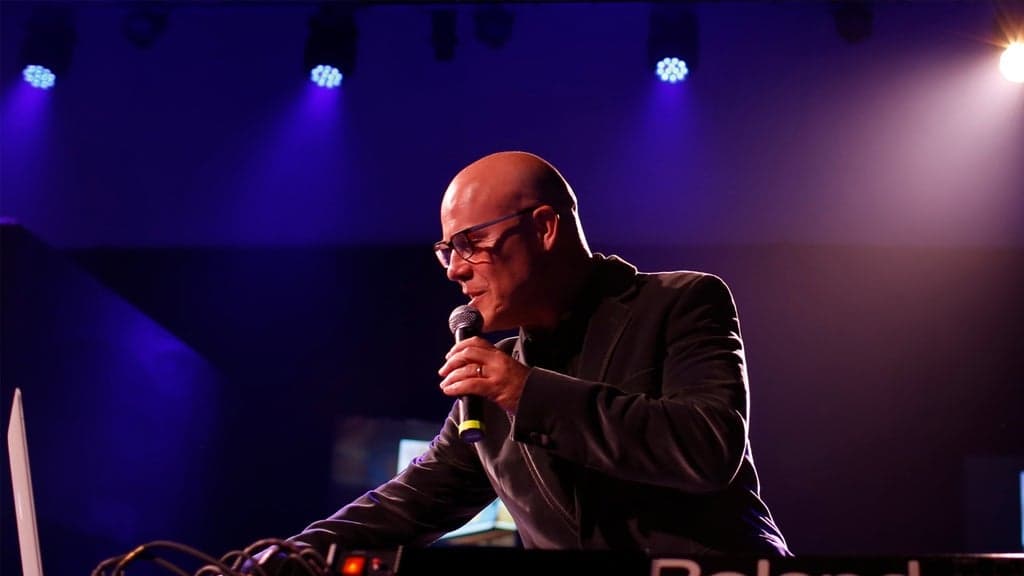 Promotional image for Thomas Dolby