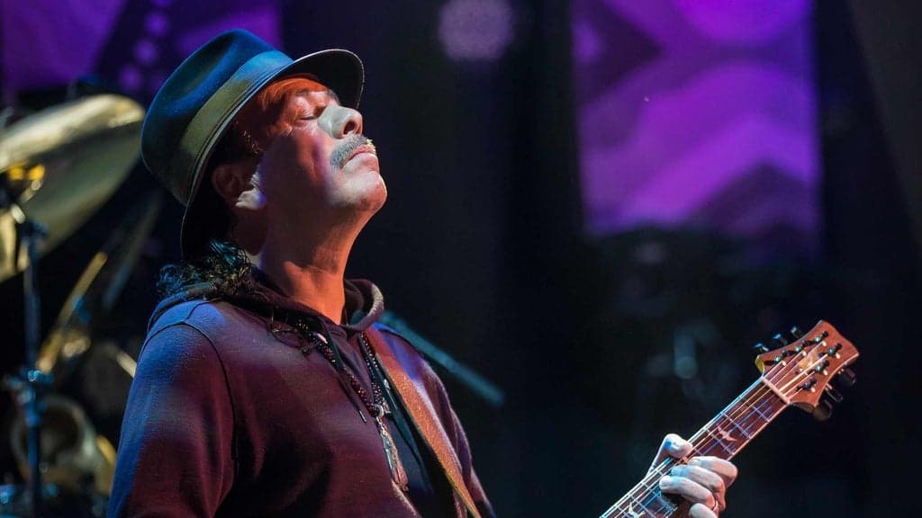 Promotional image for SiriusXM Presents An Intimate Evening with SANTANA Greatest Hits Live