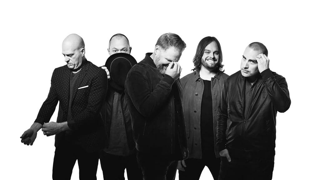 Promotional image for MercyMe, Jeremy Camp, Tim Timmons, Sam Wesley