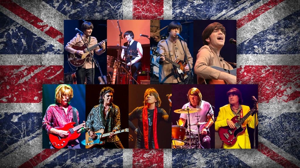Promotional image for Beatles Vs. Stones