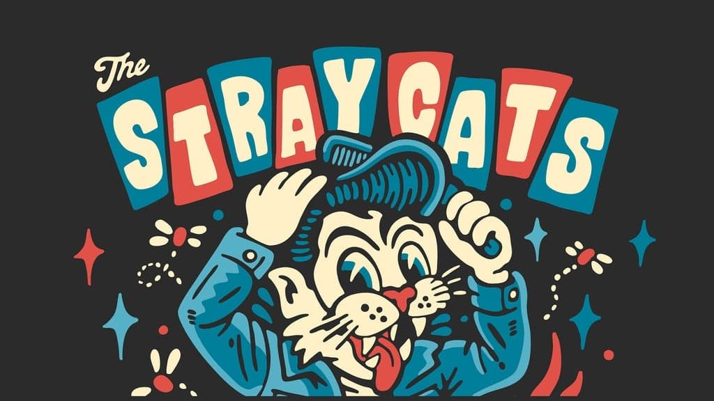 Promotional image for THE STRAY CATS