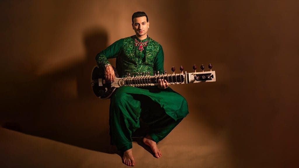 Promotional image for Rishab Rikhiram Sharma | Sitar For Mental Health