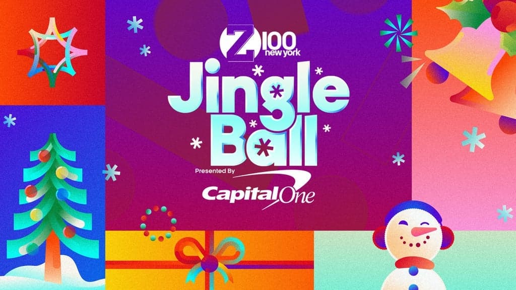 Promotional image for Z100's Jingle Ball Presented by Capital One
