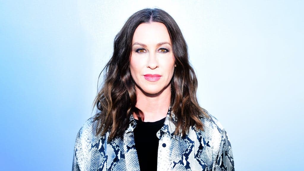 Promotional image for Alanis Morissette: Butterfly with a Machete, The LA Residency