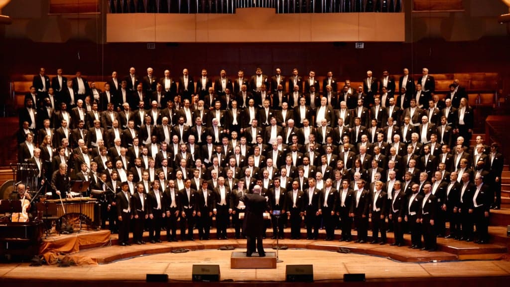 Promotional image for San Francisco Gay Men's Chorus (No children under 4 allowed)