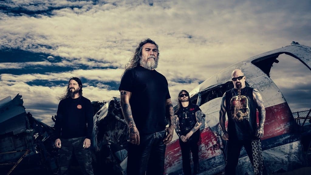 Promotional image for SLAYER: Reign In Blood 40th Anniversary 2026
