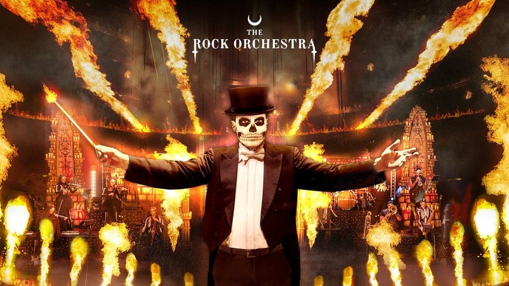 Promotional image for The Rock Orchestra By Candlelight