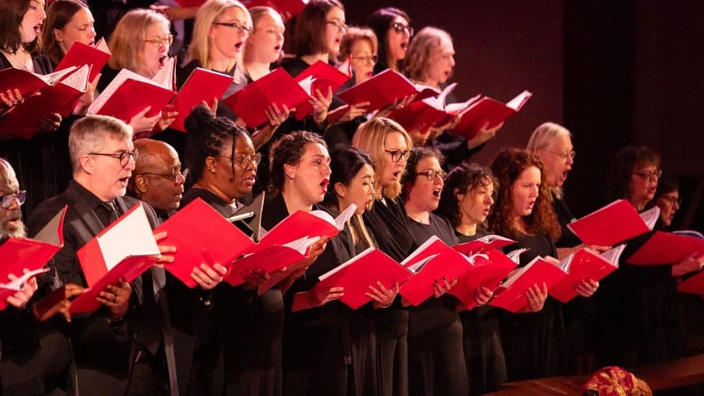 Promotional image for A Song Flung Up to Heaven: Honoring 65 Years of The Washington Chorus