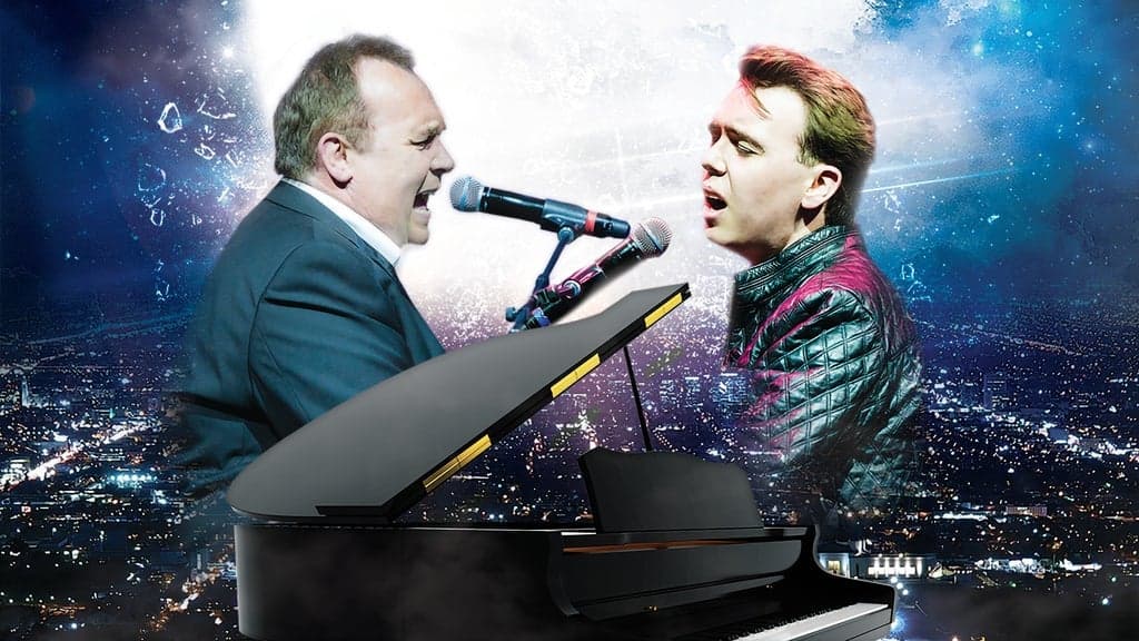 Promotional image for Piano Men Generations: The Music of Two Legends, Billy Joel & Elton John (18+ Event)