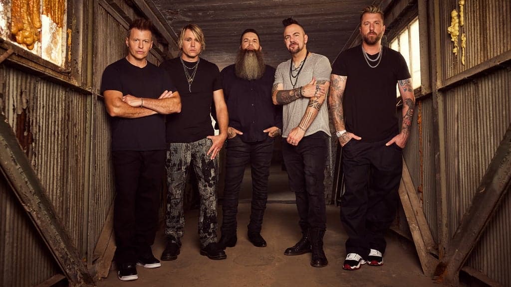 Promotional image for Three Days Grace - Alienation Tour