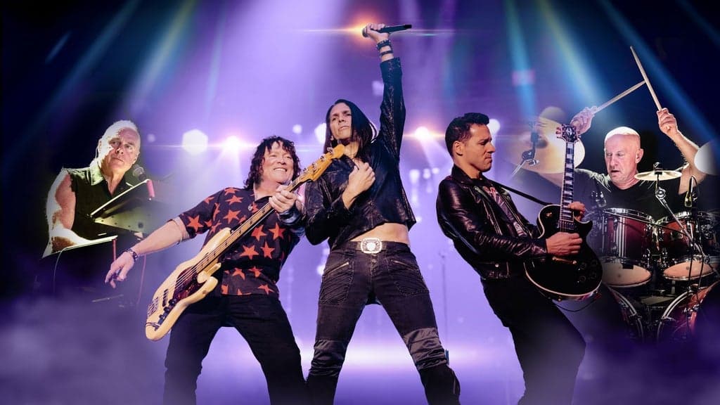 Promotional image for Voyage - Celebrating The Music of Journey