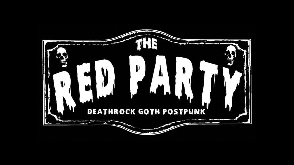 Promotional image for The Red Party: The New York Goth & Post-Punk Dance Party!