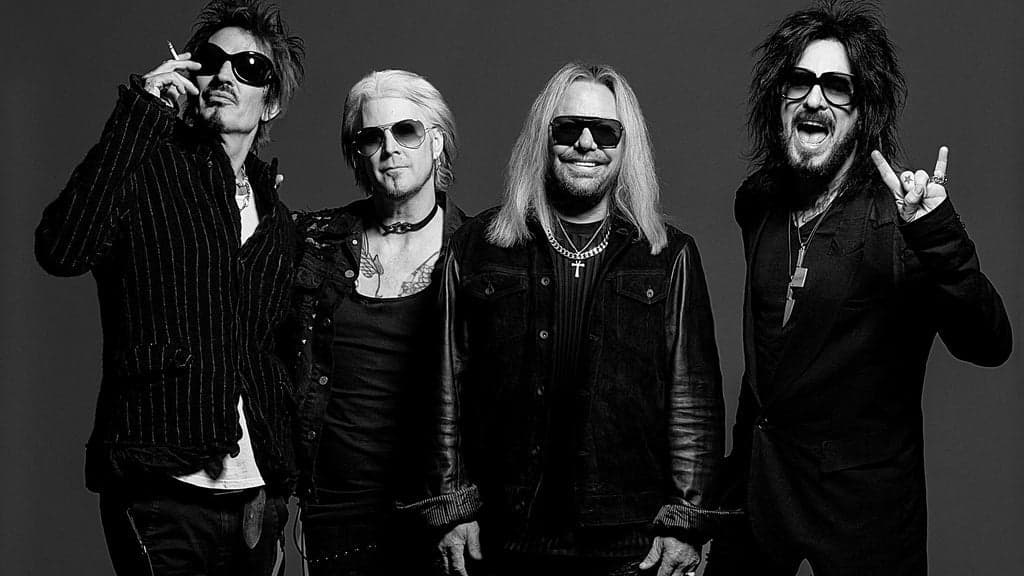 Promotional image for Mötley Crüe: Carnival of Sins in Sin City