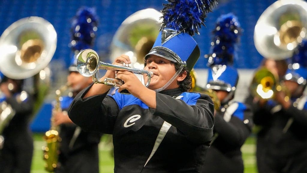 Promotional image for UIL State Marching Band Contest Session 1: 6A Prelims