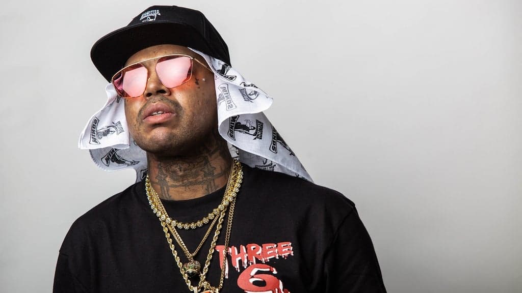 Promotional image for DJ Paul of Three 6 Mafia: Crunk Gods Tour w/ Montay