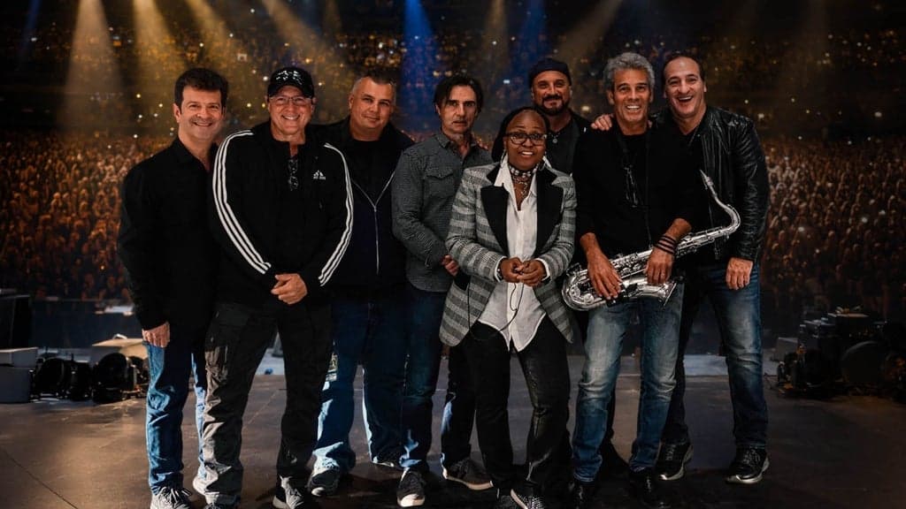 Promotional image for The Music of Billy Joel featuring The Billy Joel Band