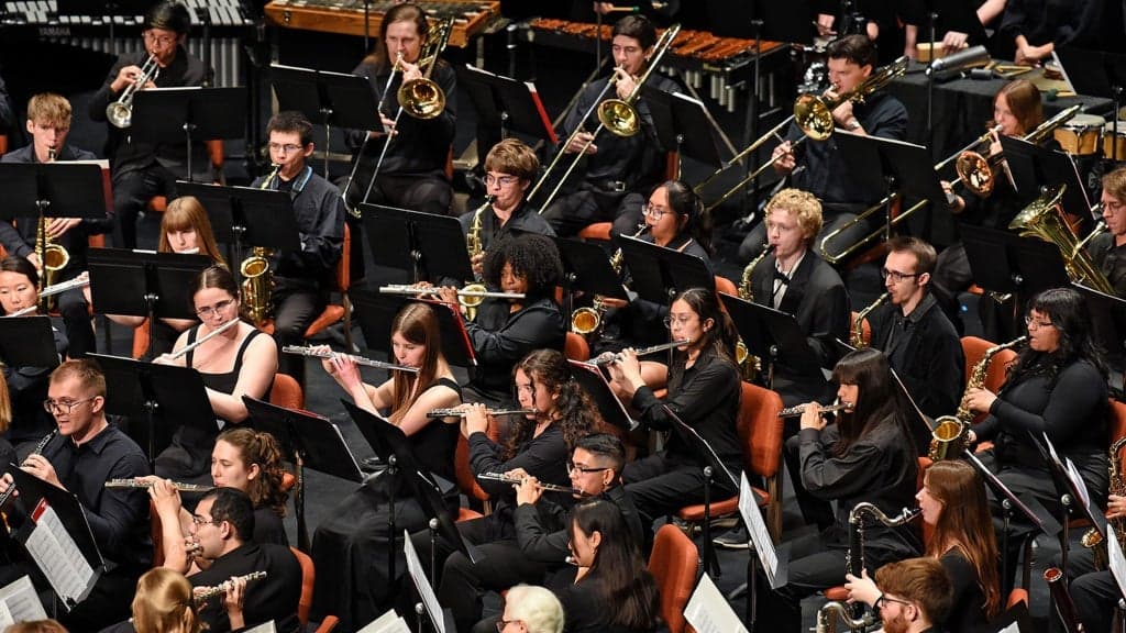 Promotional image for "Thanksgiving Treat" - ASU Maroon and Gold Band & ASU Philharmonia